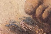 REMBRANDT Harmenszoon van Rijn Detail of Feremiab lamenting the Destrution of Ferusalem (mk33) painting